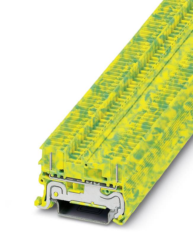 Phoenix Contact 3213810 trostepeni zastitni provodnicki terminal 3,5 mm brzi prikljucak zeleni, zuti 50 kom.