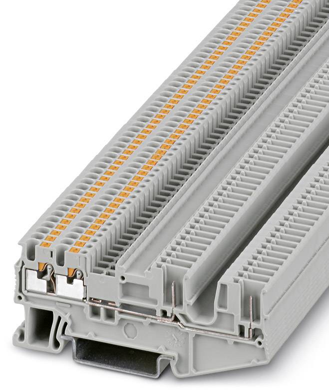 Phoenix Contact 3212390 prolazni terminal 3,5 mm brzi prikljucak sivi 50 kom.