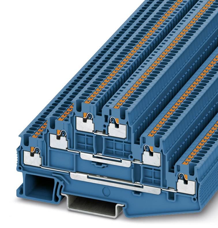 Phoenix Contact 3213726 viseslojni terminalni blok 3,5 mm brzi prikljucak plavi 50 kom.