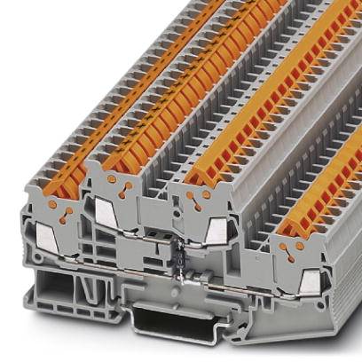 Phoenix Contact 3206241 terminalni blok za montazne elemente 5,2 mm brzi prikljucak sivi 50 kom.