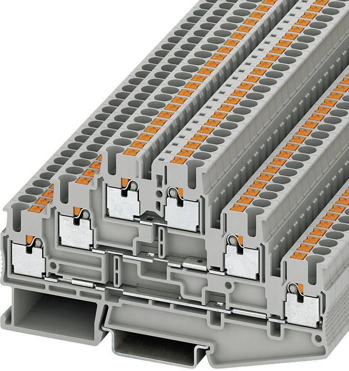 Phoenix Contact 3210499 viseslojni terminalni blok 5,2 mm brzi prikljucak sivi 1 kom.