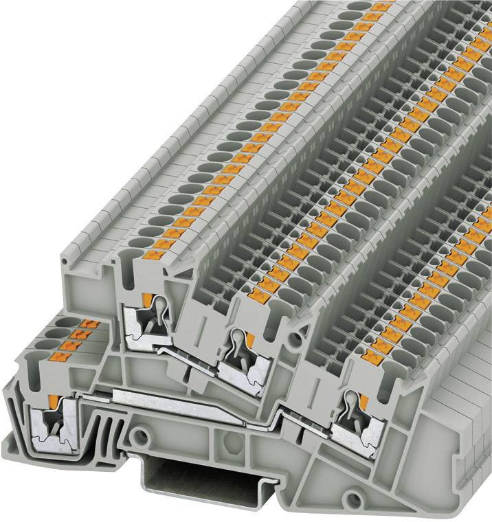 Phoenix Contact 3213953 instalaciona stezaljka 5,2 mm brza veza siva 1 kom.