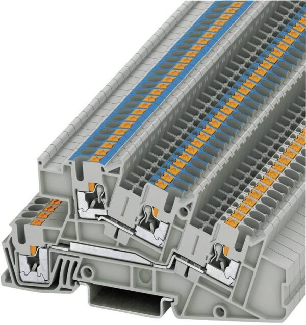 Phoenix Contact 3213954 instalaciona stezaljka 5,2 mm brza veza siva 1 kom.