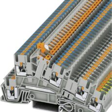 Phoenix Contact 3213955 instalacioni terminal za zastitni provodnik 5,2 mm brzi prikljucak siva 1 kom.