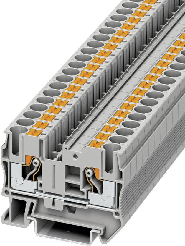 Phoenix Contact 3211813 prolazna klema 8,2 mm brza veza siva 1 kom.