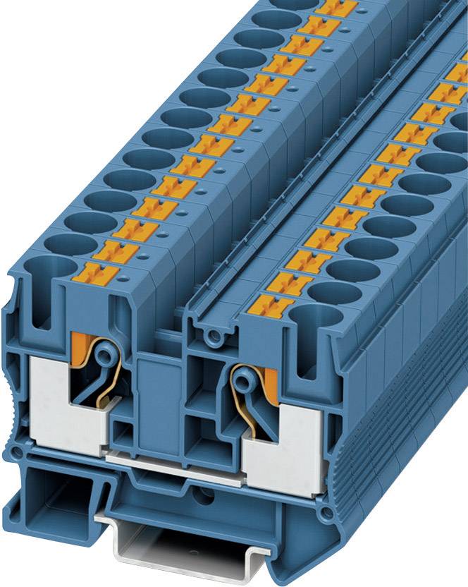 Phoenix Contact 3212123 prolazna klema 10,2 mm brza veza plava 1 kom.