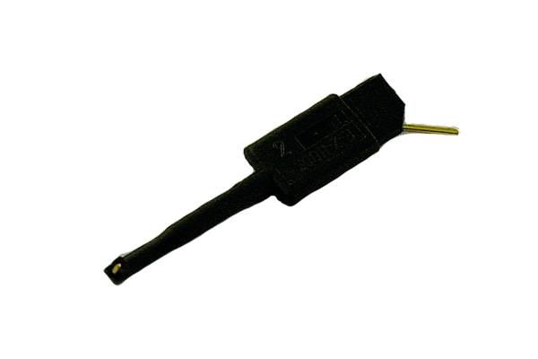 SKS Hirschmann KLEPS 064 PCH, sw krokodilska stezaljka uticni prikljucak 0,64 mm CAT I crna