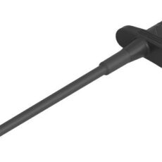 SKS Hirschmann KLEPS 30  sw fina krokodilska stezaljka uticni prikljucak 4 mm CAT I crna
