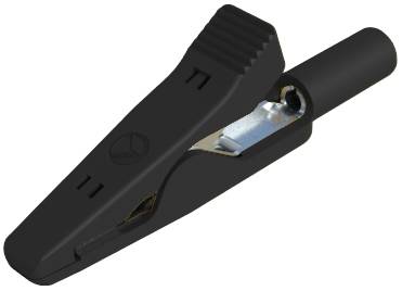 SKS Hirschmann MA 2 VA  sw odvojna tezaljka 2 mm prikljucak CAT I crna