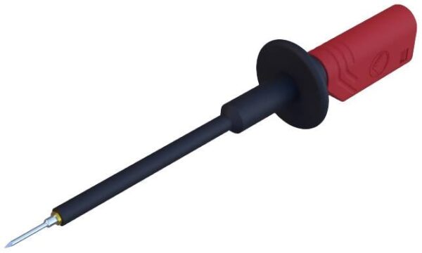 SKS Hirschmann PRUEF 1610 FT Au  rt sigurnosni ispitni vrh uticni prikljucak 2 mm CAT II 1000 V crvena
