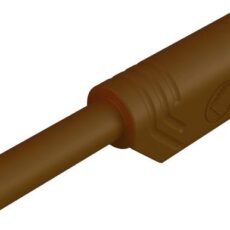 SKS Hirschmann MST S WS 30 Au laboratorijski muski konektor ravni muski konektor Pin-fi: 2 mm smedja boja
