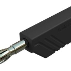 SKS Hirschmann LAS N WS Au lamelarni utikac ravni muski konektor Pin-fi: 4 mm crna