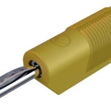 SKS Hirschmann VSB 20 banana utikac ravni muski konektor Pin-fi: 4 mm zuta