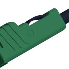 SKS Hirschmann SLS 200 laboratorijski muski konektor ravni muski konektor Pin-fi: 4 mm zelena