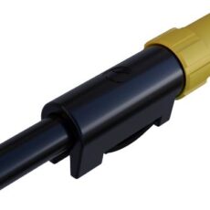 SKS Hirschmann SLS 10 B laboratorijski muski konektor ravni muski konektor Pin-fi: 4 mm zuta