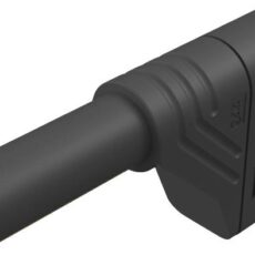 SKS Hirschmann LAS S W sigurnosni lamelarni muski konektor kutni muski konektor Pin-fi: 4 mm crna
