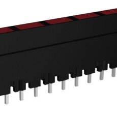 Signal Construct ZALS 080 LED serija 8-struki  crvena  (D x s x V) 40.8 x 3.7 x 9 mm
