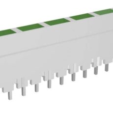 Signal Construct ZALW 082 LED serija 8-struki  zelena  (D x s x V) 40.8 x 3.7 x 9 mm