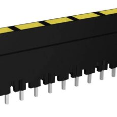 Signal Construct ZALS 081 LED serija 8-struki  zuta  (D x s x V) 40.8 x 3.7 x 9 mm