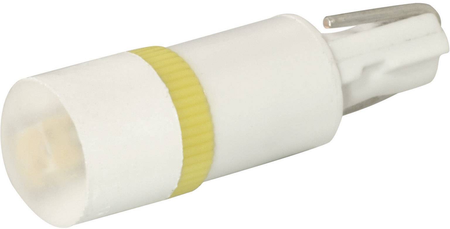 Signal Construct MWTW4672 LED usmerena zelena   W2x4.6d 12 V/DC, 12 V/AC    650 mcd