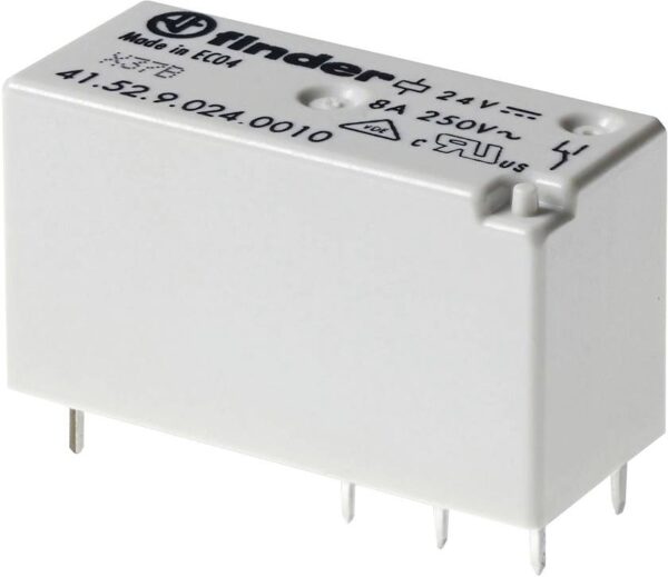 Finder 41.52.9.012.5010 PCB relej 12 V/DC 8 A 2 prekidac