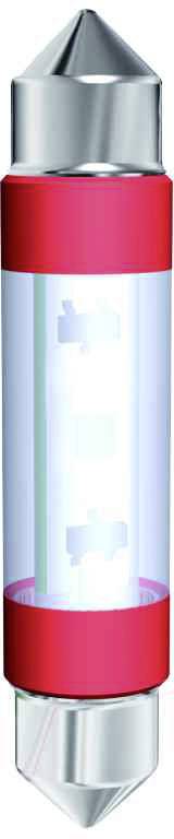 Signal Construct MSOC083942HE LED cevne lampe plava boja   S8 12 V/AC, 12 V/DC     3.6 lm
