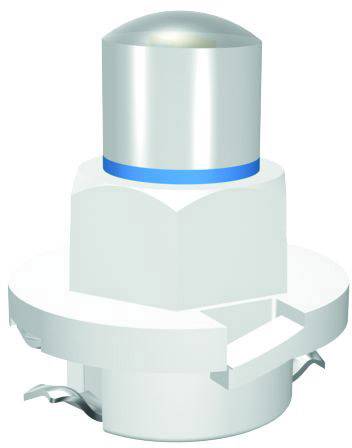 Signal Construct MWTB8412 LED usmerena zuta   B8.0-12 (EBSR/BAX) slican 12 V/AC, 12 V/DC    400 mcd