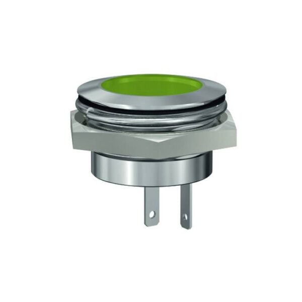 Signal Construct SMFL22712 LED usmerena zelena    12 V/DC