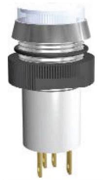 Signal Construct SKCE16212 LED signalno svetlo, raznobojni crvena, zelena    12 V/DC    750 mcd, 2100 mcd