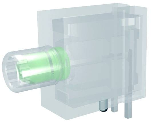Signal Construct  LED modul  zelena  (D x s x V) 15 x 5 x 14 mm Bulk