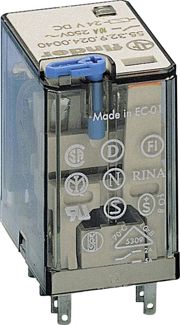 Finder 55.32.9.060.5040 uticni relej 60 V/DC 10 A 2 prekidac