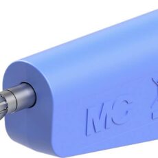 Staubli LQ-4N-39 laboratorijski muski konektor utikac Pin-fi: 4 mm plava boja