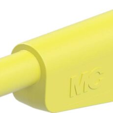 Staubli SLQ-4N-46 sigurnosni lamelarni muski konektor utikac Pin-fi: 4 mm zuta, zelena