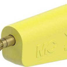 Staubli LQ-4A-30 laboratorijski muski konektor utikac Pin-fi: 4 mm zuta