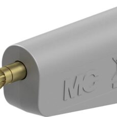 Staubli LQ-4A-30 laboratorijski muski konektor utikac Pin-fi: 4 mm siva