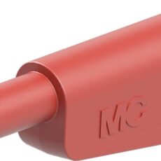 Staubli SLM-4A-46 sigurnosni lamelarni muski konektor utikac Pin-fi: 4 mm crvena