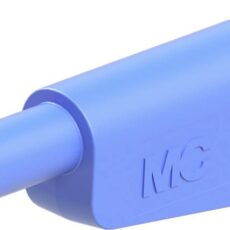Staubli SLM-4N-46 sigurnosni lamelarni muski konektor utikac Pin-fi: 4 mm plava boja