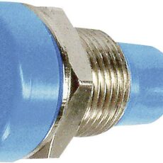 Staubli LB-I2R laboratorijski zenski konektor zenski konektor, vertikalna ugradnja Pin-fi: 2 mm plava boja