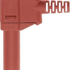 Staubli SLS425-SW sigurnosni lamelarni muski konektor kutni muski konektor Pin-fi: 4 mm crvena
