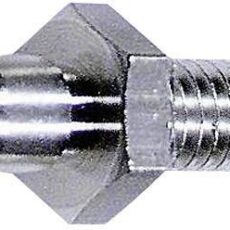 Staubli POAG-S6/15 laboratorijski muski konektor ugradnimuski konektor, vertikalni Pin-fi: 6 mm mjedena