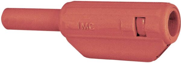 Staubli SL205-K lamelarni utikac ravni muski konektor Pin-fi: 2 mm crvena