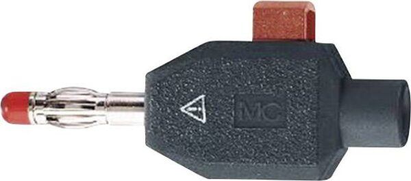 Staubli KLS4 SCHWARZ olovkasti utikac ravni muski konektor Pin-fi: 4 mm crna