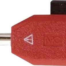 Staubli KLS4 ROT olovkasti utikac ravni muski konektor Pin-fi: 4 mm crvena