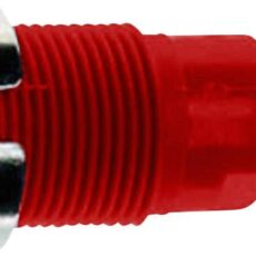 Staubli SLB 4-F6,3 sigurnosni laboratorijski zenski konektor zenski konektor, vertikalna ugradnja Pin-fi: 4 mm crvena