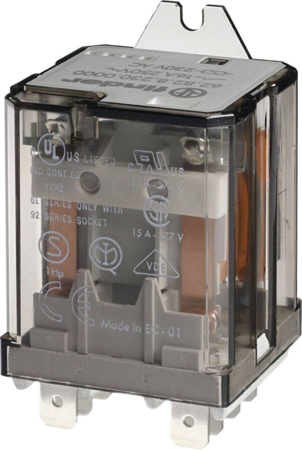 Finder 62.82.8.230.4000 uticni relej 230 V/AC 16 A 2 prekidac