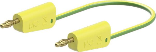 Staubli LK-4A-S10 merni kabl   25 cm zuta, zelena