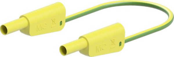 Staubli SLK-4N-S10 merni kabl   25 cm zuta, zelena