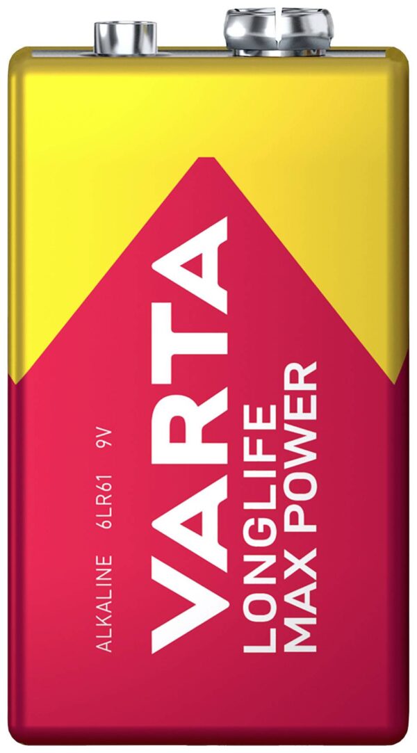 Varta LONGLIFE Max Power 9V Bli 1 9 V block baterija alkalno-manganov 640 mAh 9 V