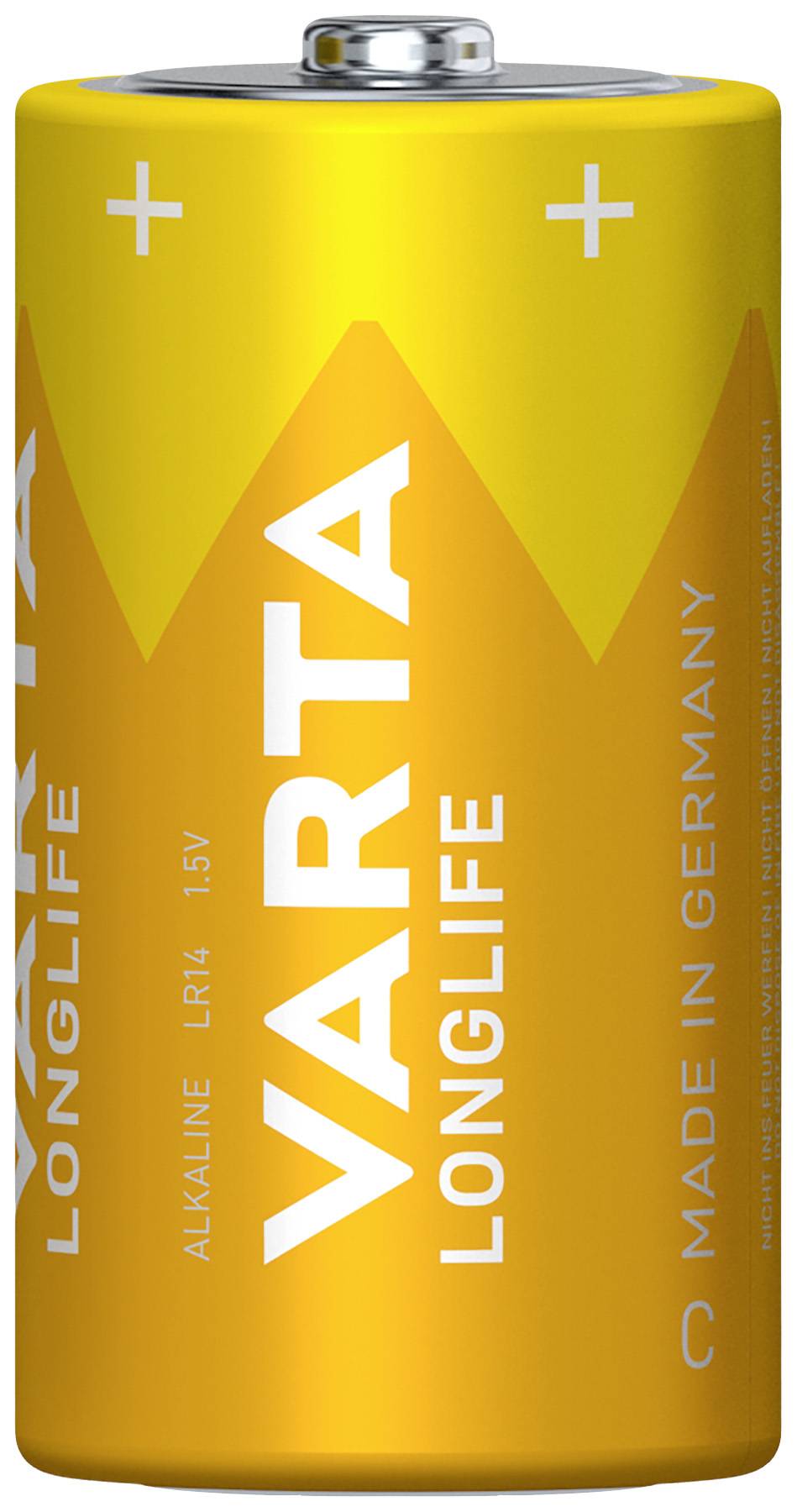 Varta LONGLIFE C Folie 6 baby (c) baterija alkalno-manganov 7600 mAh 1.5 V 6x