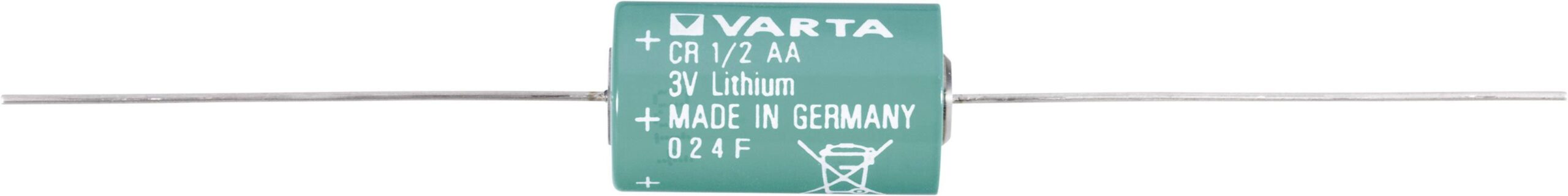 Varta CR1/2 AA CD specijalne baterije CR 1/2 AA CD aksijalni pin za lemljenje litijum 3 V 970 mAh